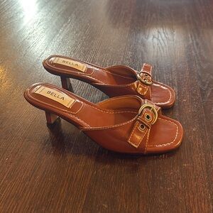 Peche Enny Heel in Tan